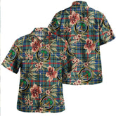Bisset Modern Tartan Clan Crest Badge Aloha Hawaiian Shirt Tropical Old Style LT37 Bisset Modern Tartan Tartan Today